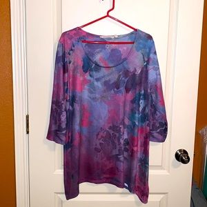 Soft Surroundings scoop neck tunic